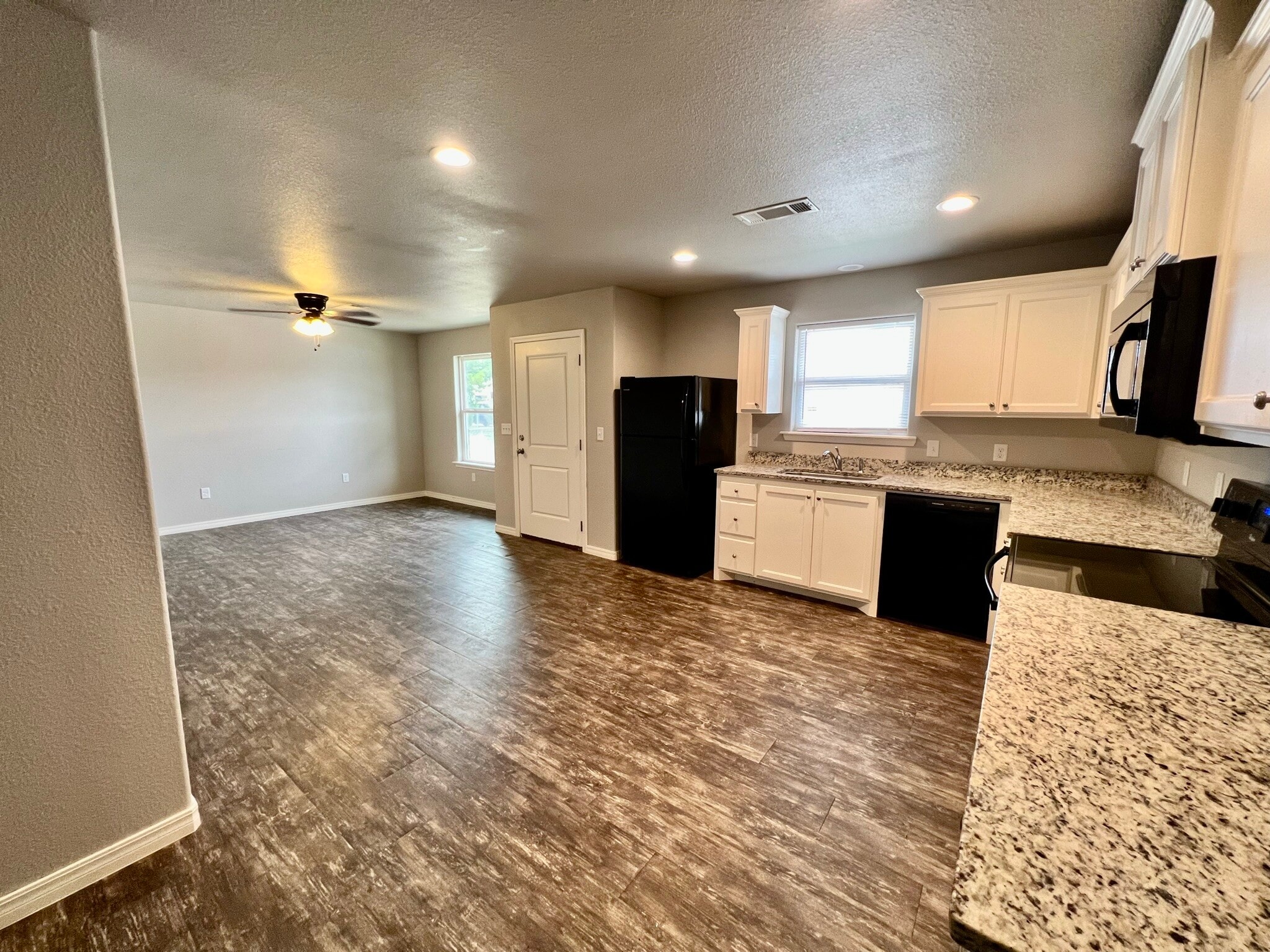 Kitchen and Living area - 1210 2nd Ave