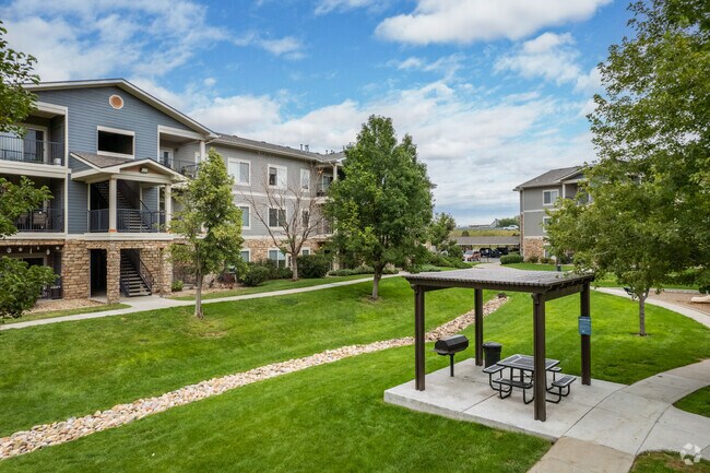Picnic areas and green space throughout - Platte View Landing
