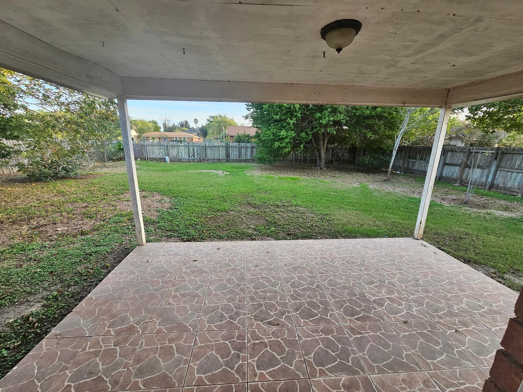 Deck and Backyard - 618 Land O Lakes Dr
