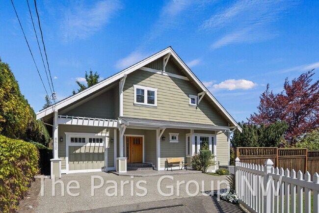 Building Photo - Picturesque Seattle Craftsman in a Private Bryn Mawr Enclave *Amazing Views *Central A/C *Tons of...