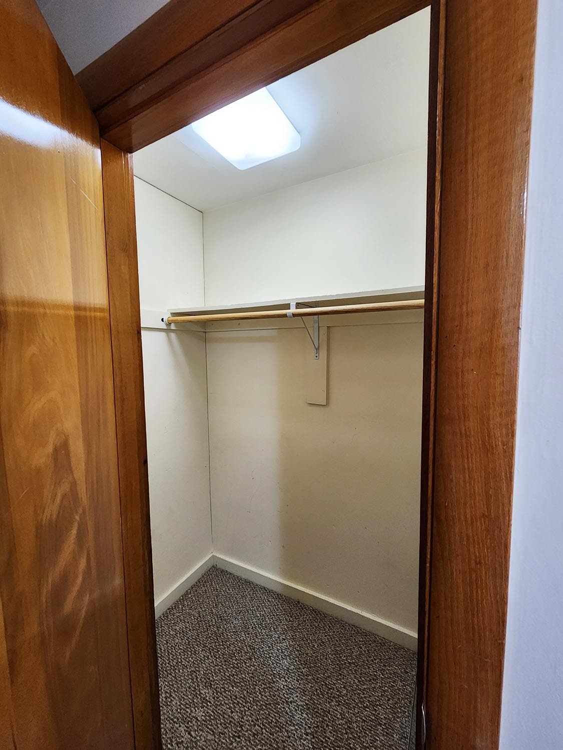 Large lighted coat storage closet - 216 5th St
