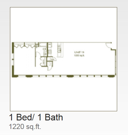 Tarver Unit 19 - Eleventh Street Lofts