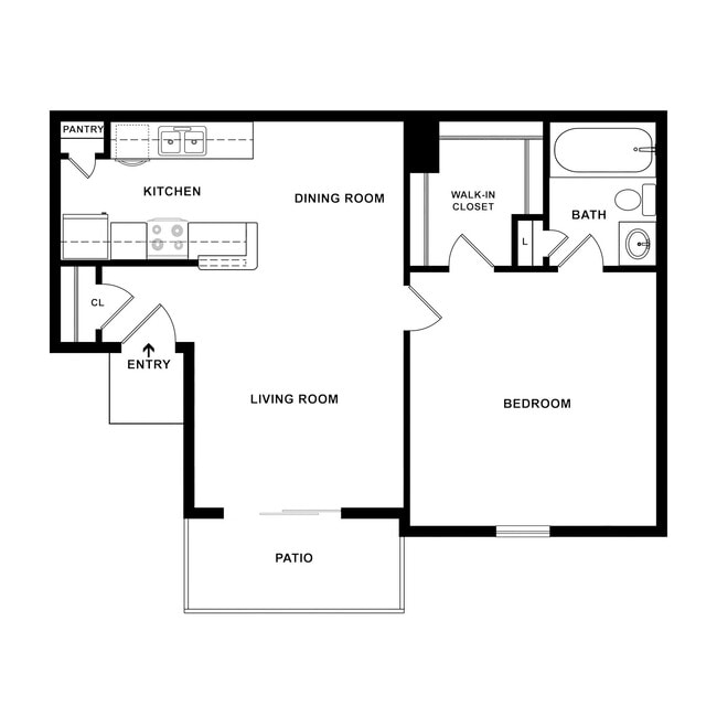 Floorplan - Del Sol Apartments