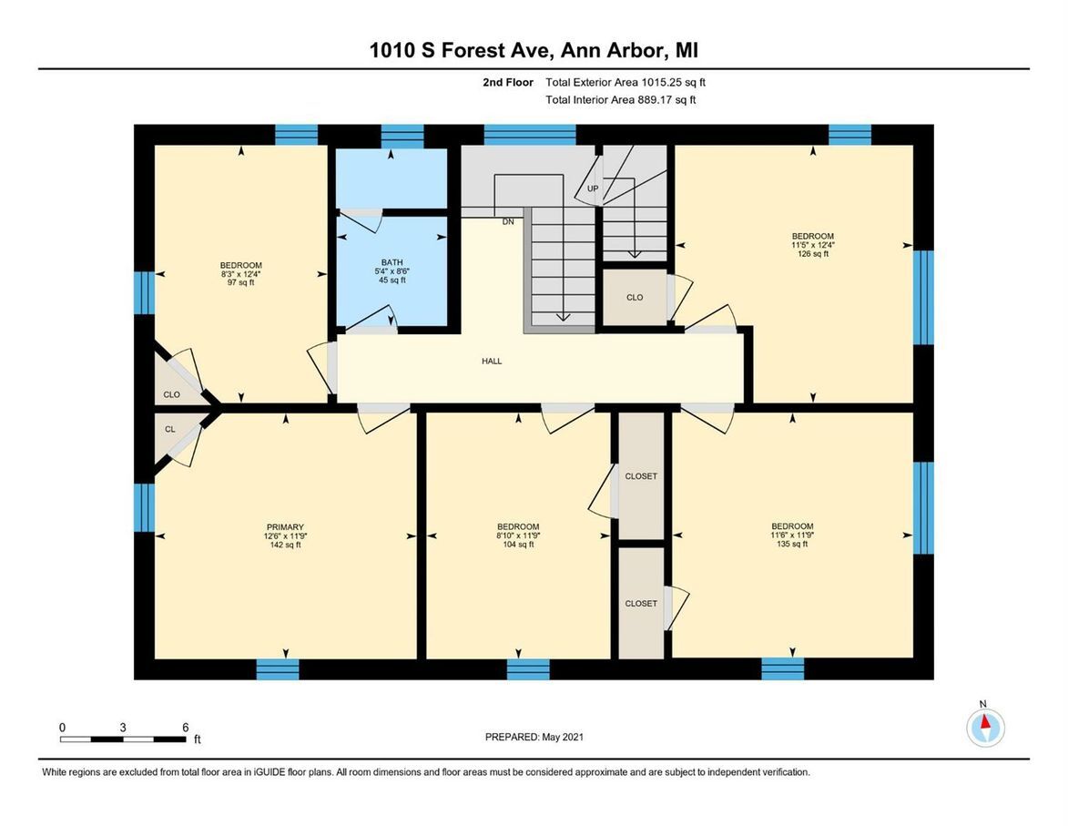 floor plan - 1010 S Forest Ave