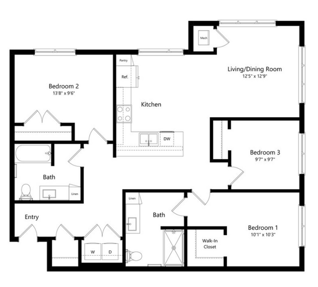 Floorplan - Arbor Court