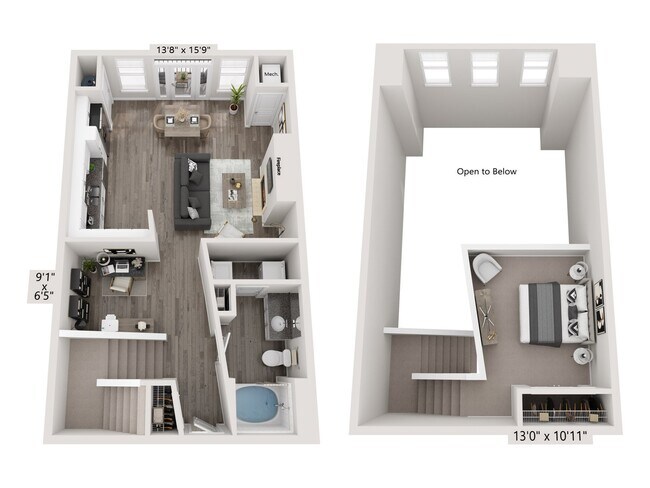 Floorplan - City Gate Apartment Homes