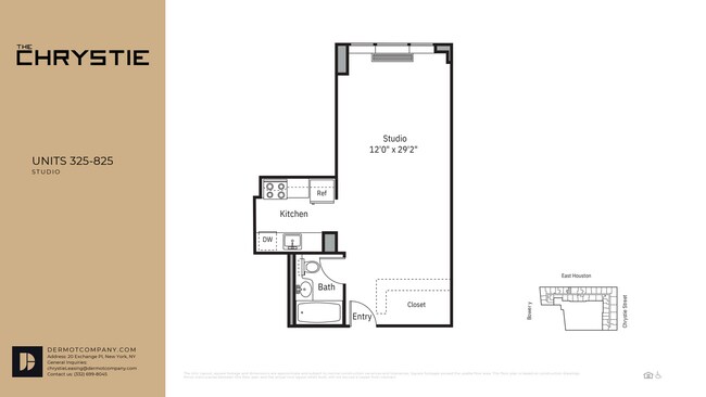 Floorplan - The Chrystie