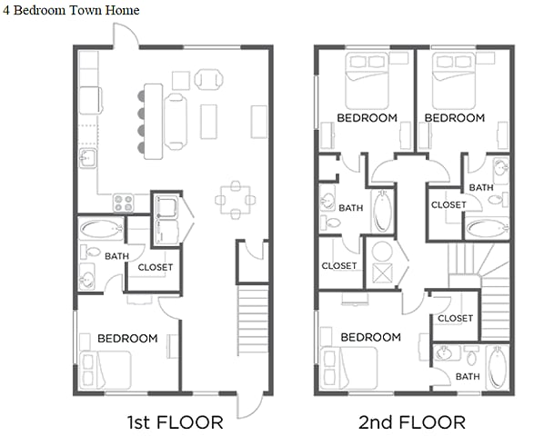4X4 Townhome - The Thompson