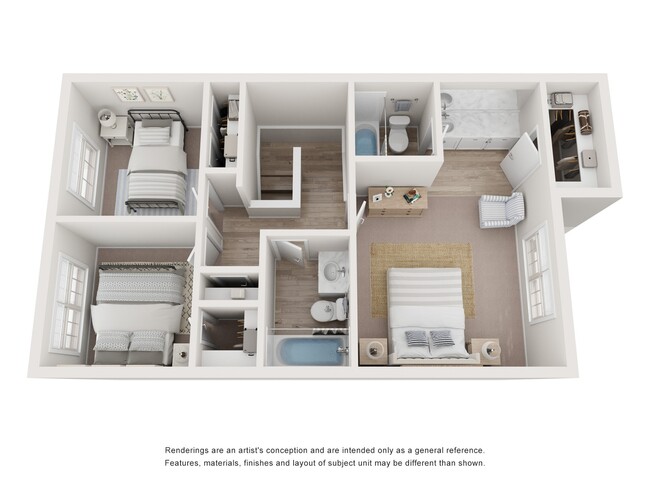 Floorplan - Dunwoody Glen