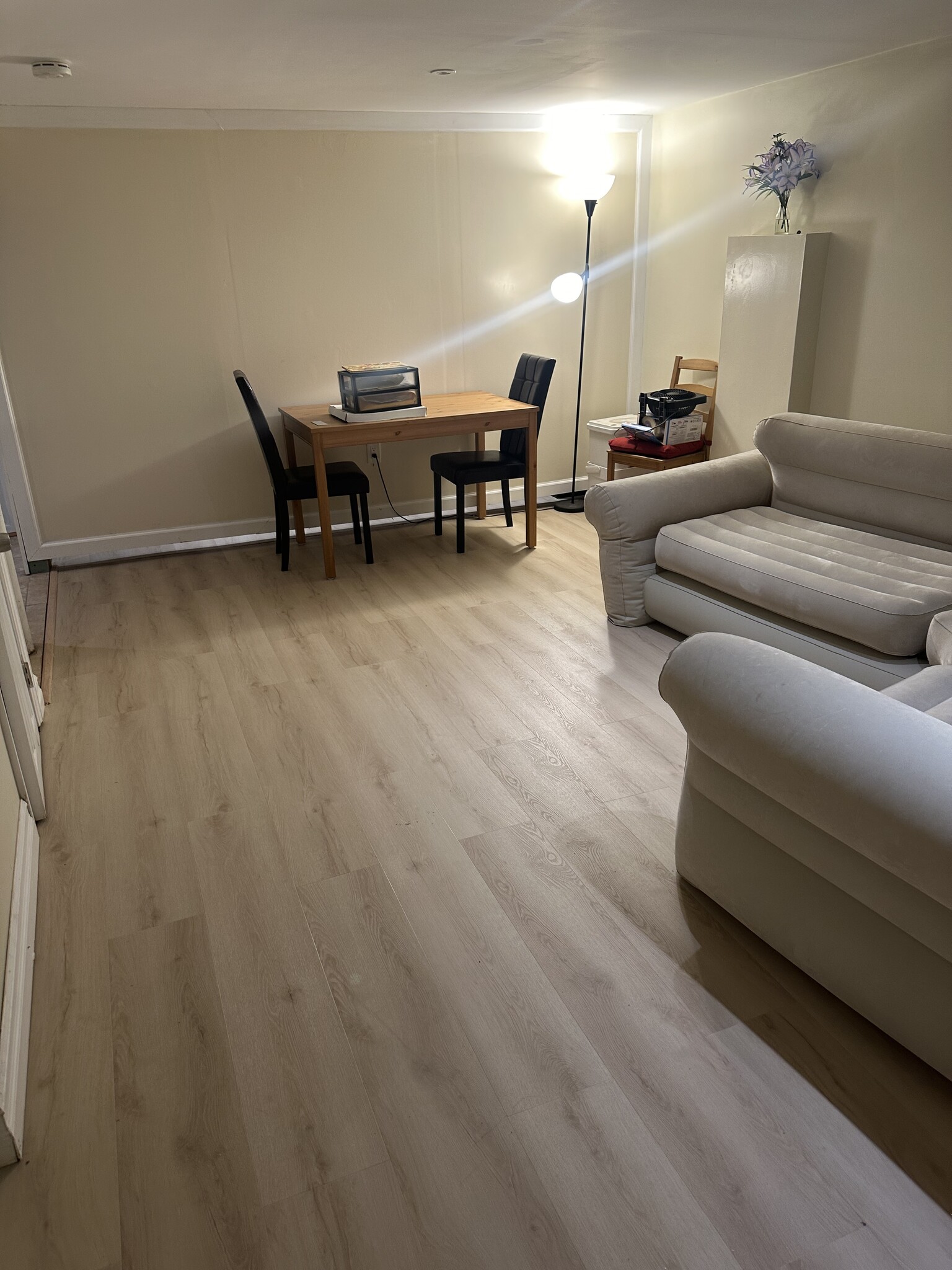 Living room (new flooring) - 62 E Centennial Ave