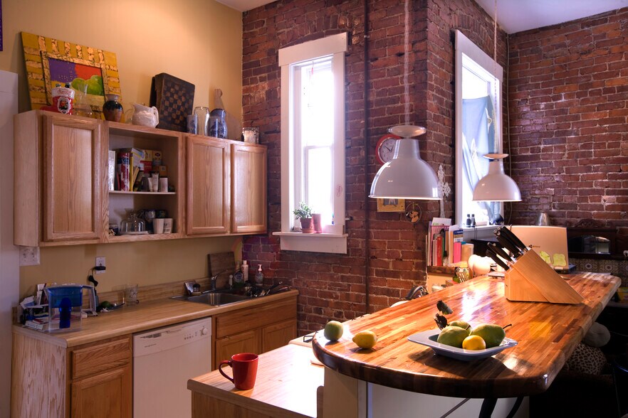 Kitchen to the left as you walk in the door - 625 7th Ave S