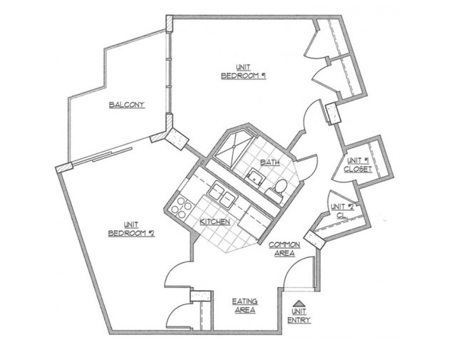 Floorplan - The Latitude Apartments