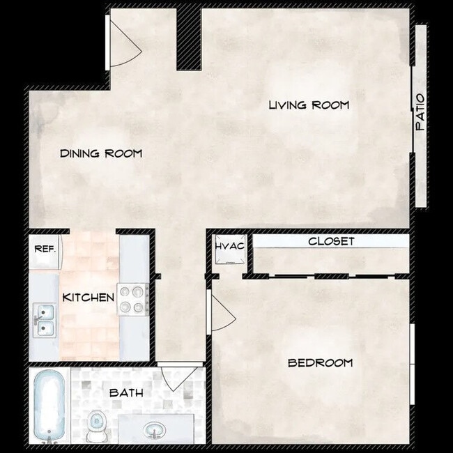 Interior Photo - Pelican Reef Apartments