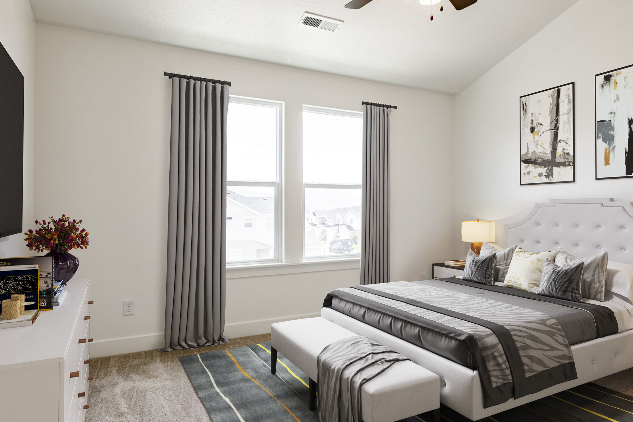 Virtual Master Bedroom - 12981 S Oberon Ln