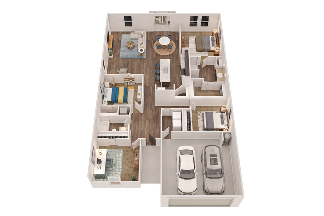 Floorplan - Hidden Creek Rental Homes*