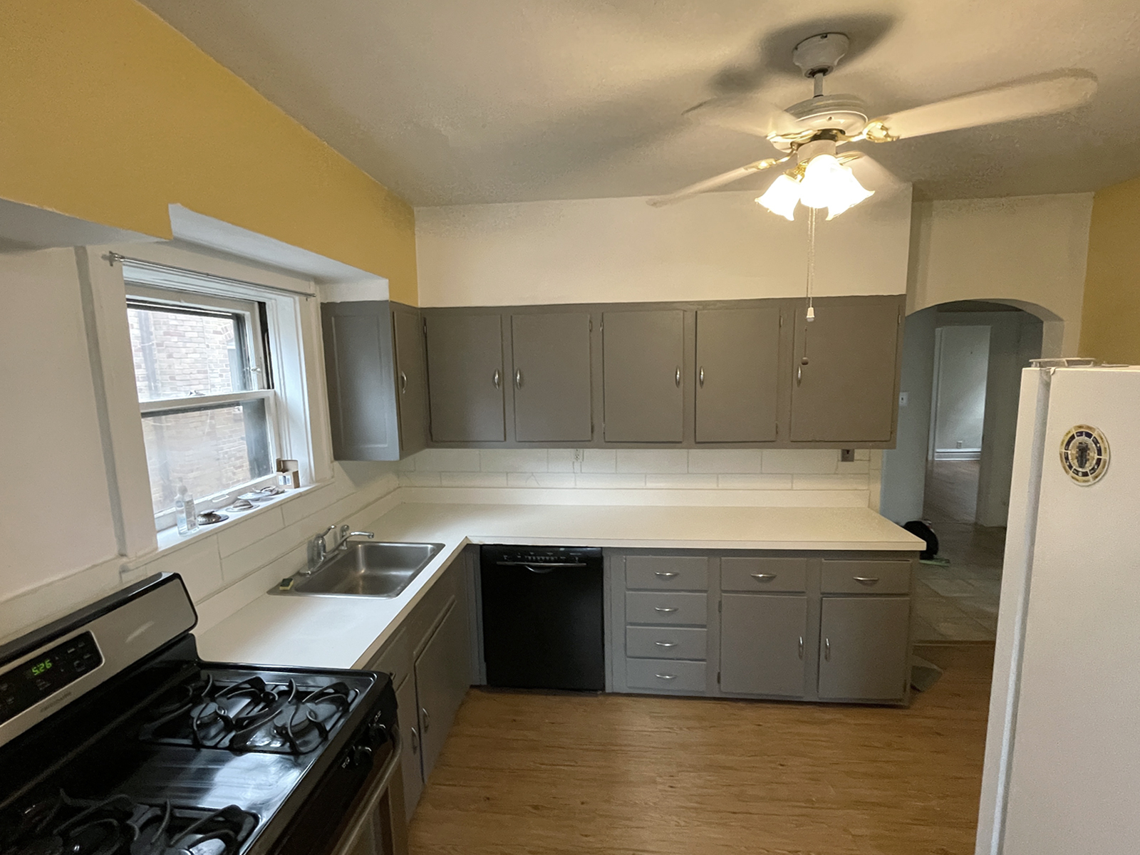 Kitchen view from Sunroom - 7318 Amherst Ave