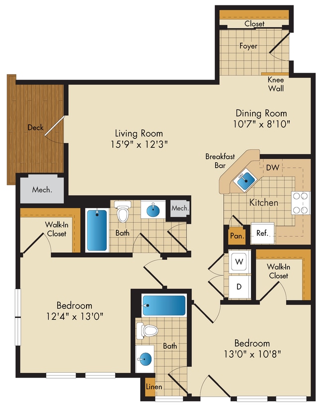 Floorplan - The Courts of Devon