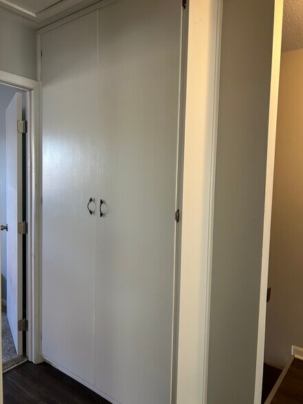 Lots of storage, including this cabinet in the upstairs hallway - 1825 Johnson St