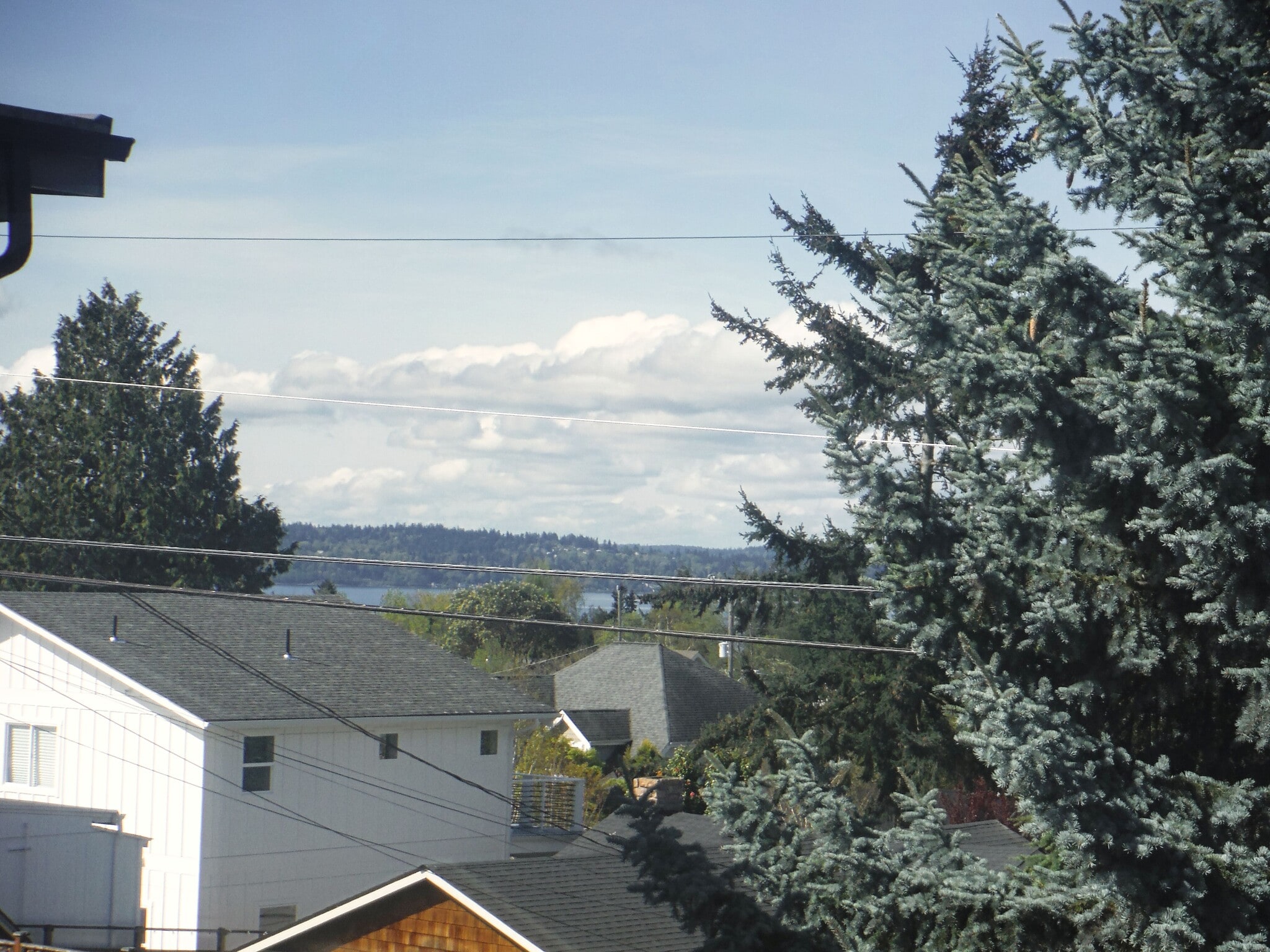 The water view is better from the apartment - 6015 California Ave SW