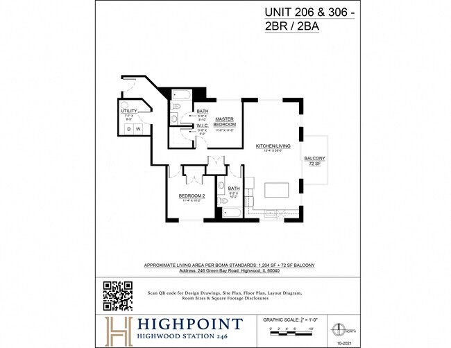 Floorplan - HIGHPOINT Highwood Station 246