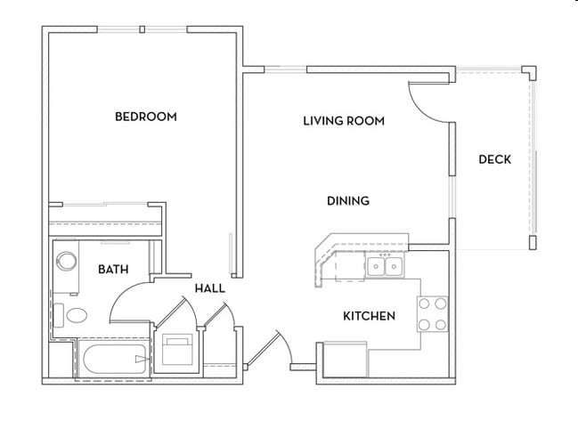 1BR/1BA - Livorno Square