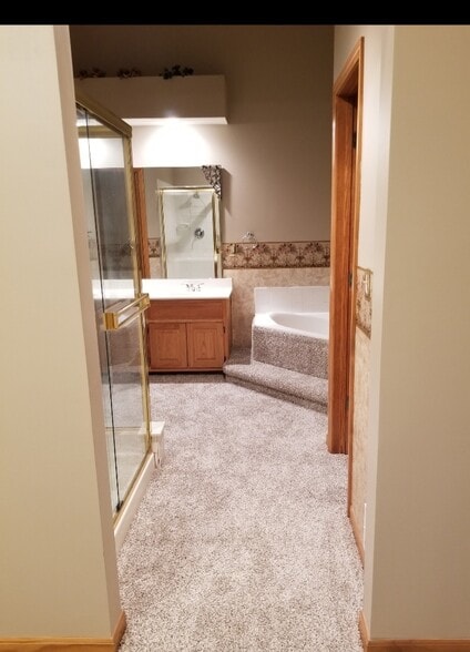 Master bedroom into bath area - 21506 W 53rd Terrace