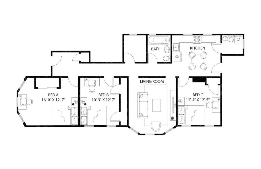 Building Photo - Room in Shared 3 bed/1.5 bath home