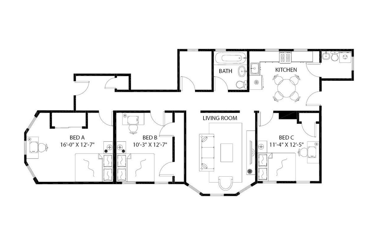 Building Photo - Private bedroom in 3 bed/1.5 bath Home
