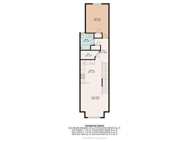 Floor Plan - 2nd Floor - 2638 Federal St
