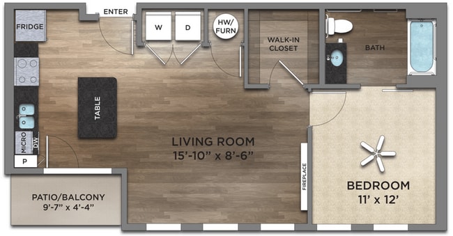 Floorplan - Century Baxter Ave