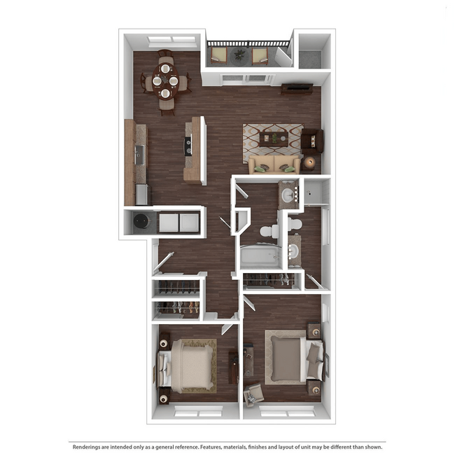 Floorplan - Cedar Grove Apartments