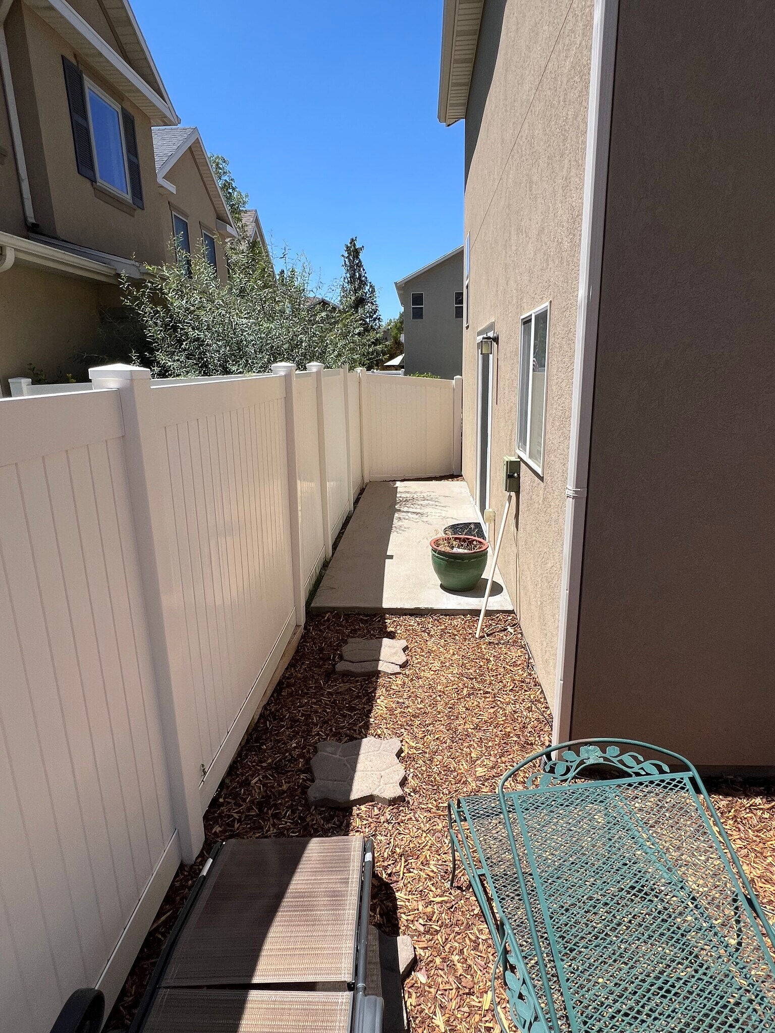 Back yard patio area - 1411 E 6175 S