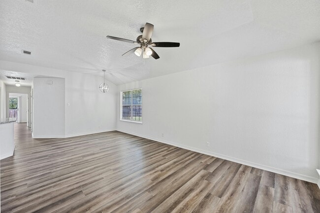 Living Room and Dining room - 502 Rockmoor Dr