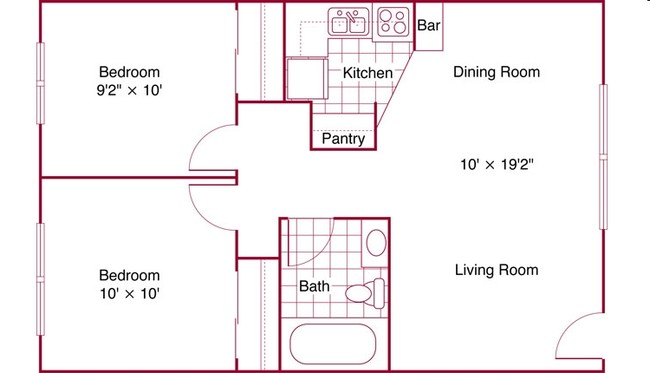 2BR/1BA - Sagewood Gardens Senior Apartments