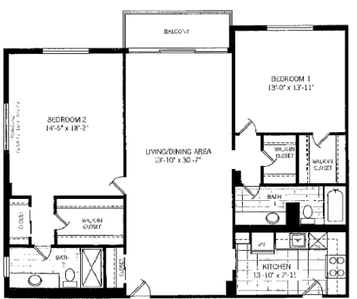 2BR/2BA - Sian Ocean Residences