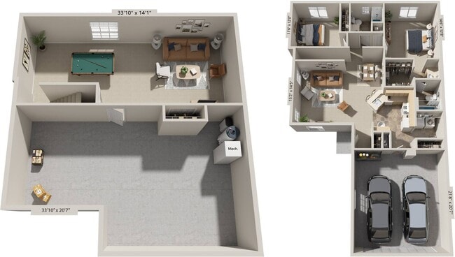 Floorplan - Foxwood and the Hermitage