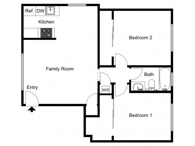 2x1 B - Hillside Terrace