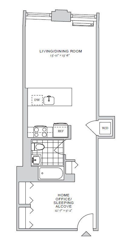 Floorplan - 70 Pine Apartments