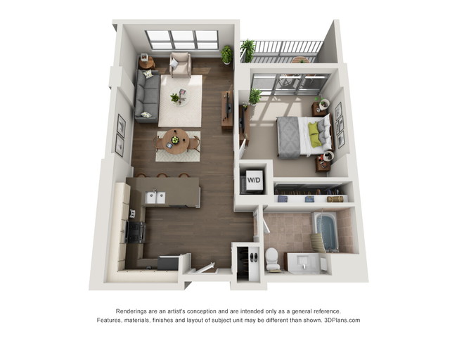 Floorplan - The Madison at Racine