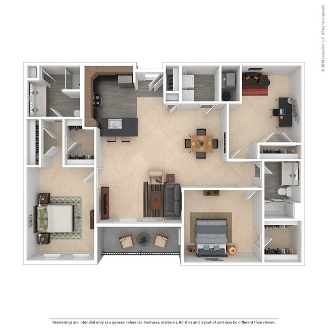 Floorplan - The Elms at Century