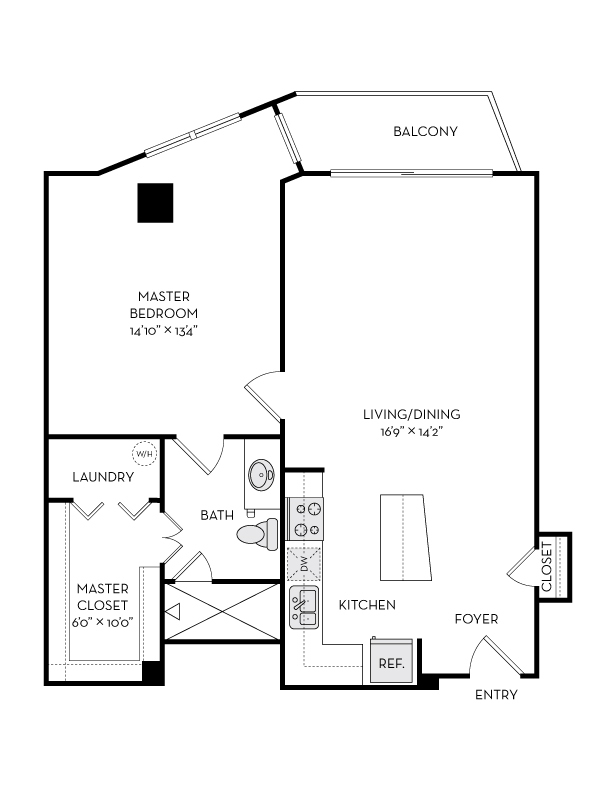 Floorplan - The Heights at Park Lane