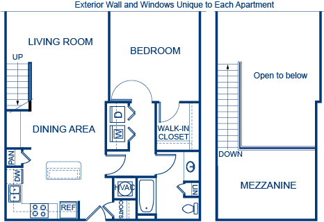 Floorplan - Camden Midtown Atlanta