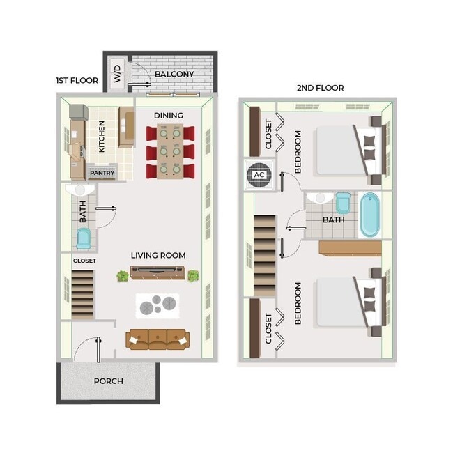 Floorplan - Abode Apartment Homes