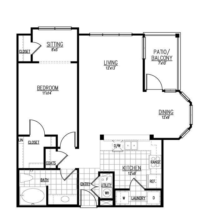 Floorplan - Maple Knoll Apartments