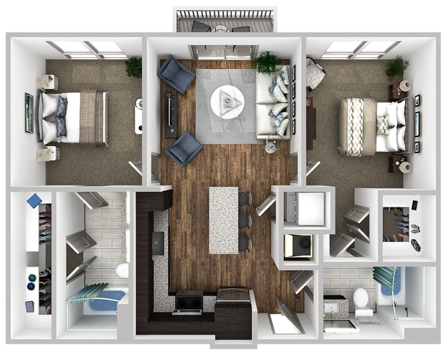 Floorplan - Korina at the Grove