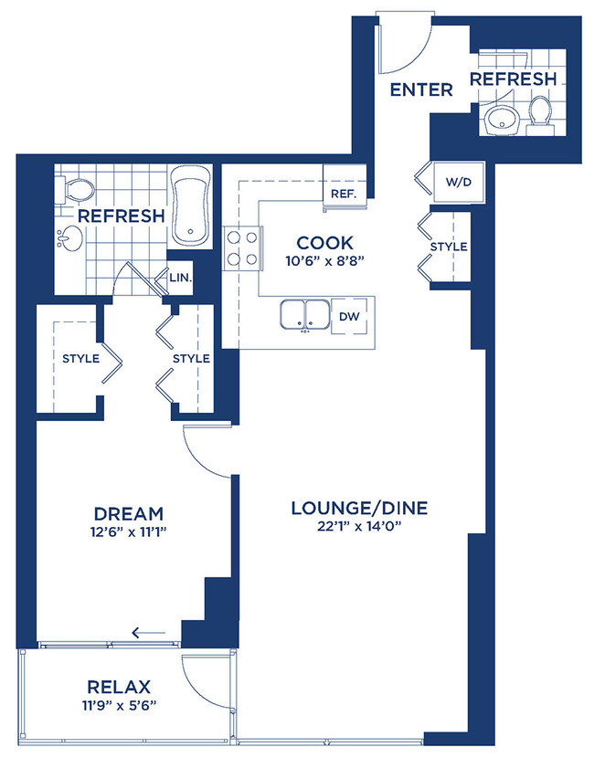 Floorplan - Burnham Pointe