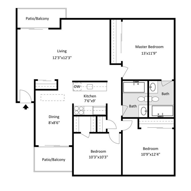 Floorplan - Broadmoor Springs