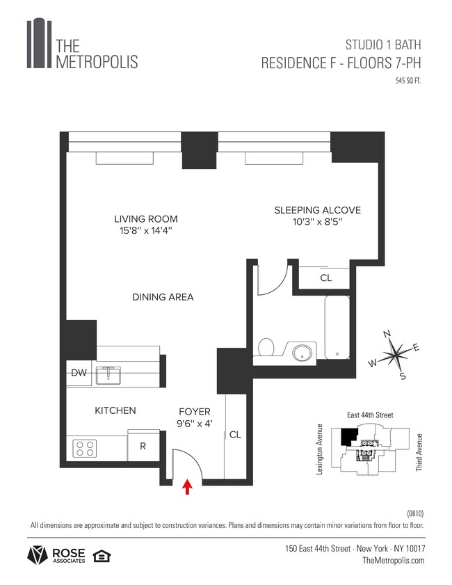 Floorplan - The Metropolis