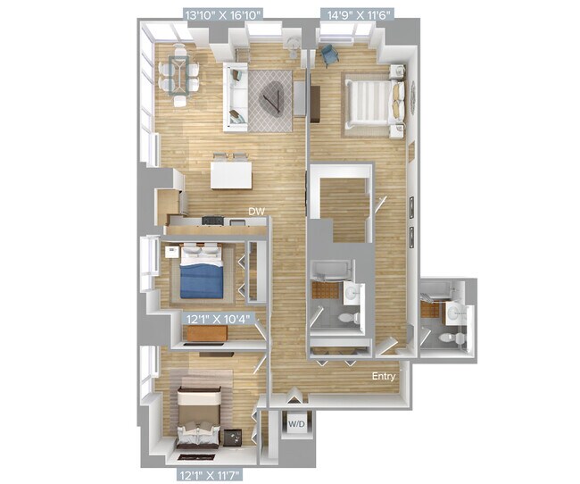 Floorplan - Avalon Willoughby Square