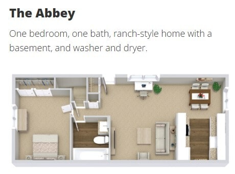 Floorplan - Foxcroft Townhomes
